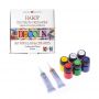Farby do szkła i ceramiki Decola Glass & Ceramics, 6 kolorów x 20 ml + 2 x 18ml linery - 3